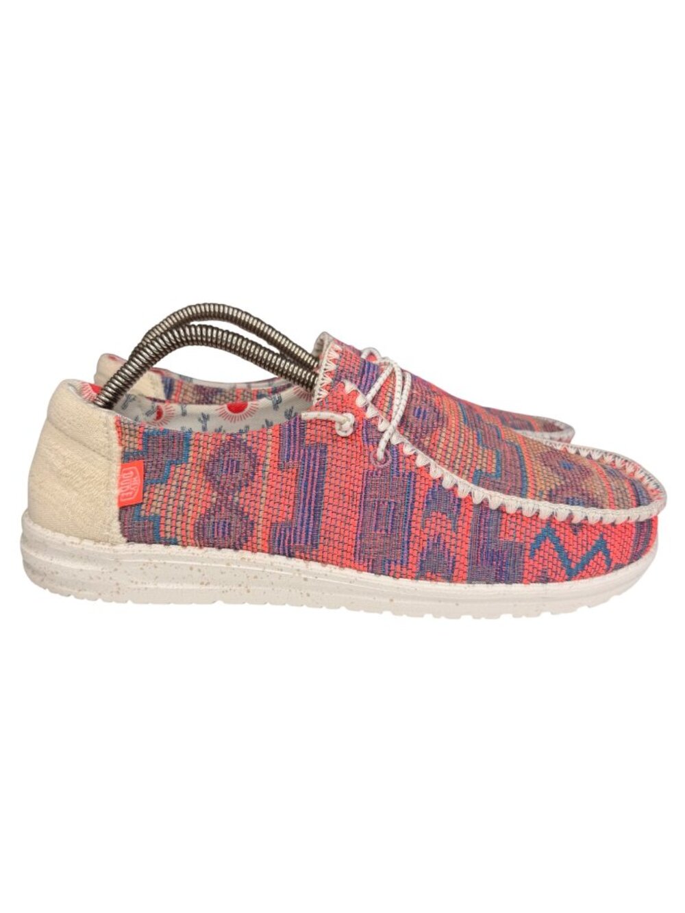 HEYDUDE Wendy Crochet Fairhope Multicolor Casual comfort Shoe Women's sz10